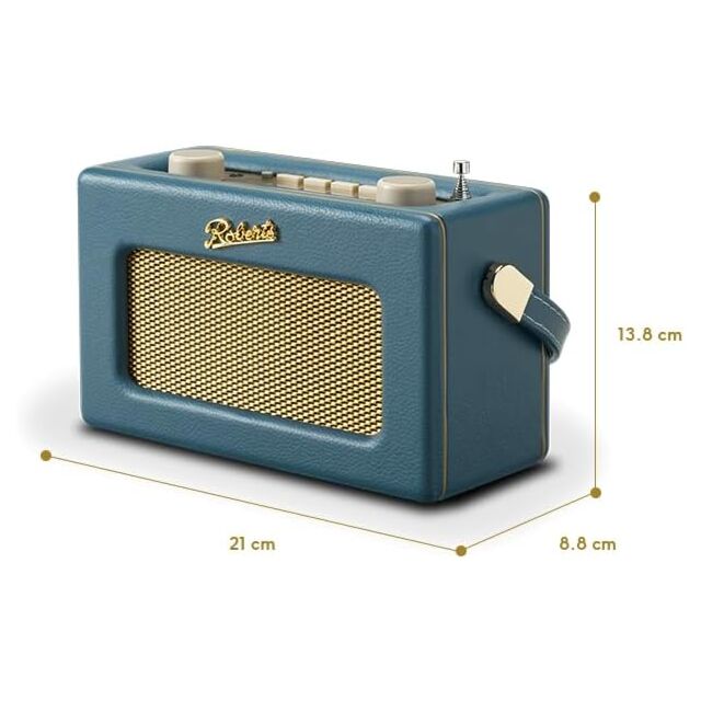 Roberts Radio REV-UNOBTTB Wireless DAB Radio - Teal Blue