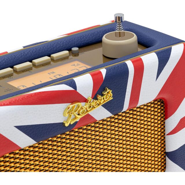 Roberts Radio REV-UNOBTUJ DAB+/DAB/FM RDS Radio - Red/White/Blue