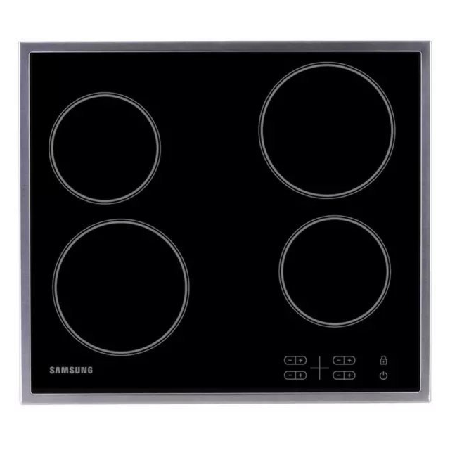Samsung C61R1AAMST/XEU 57.5cm Ceramic Hob with Residual Heat Indicator - Black