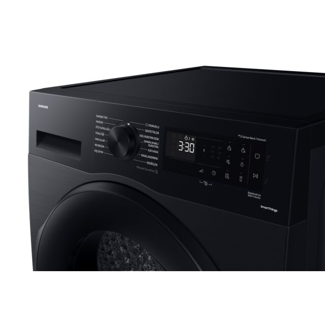 Samsung DV90CGC0A0ABEU 9kg Heat Pump Tumble Dryer - Black 