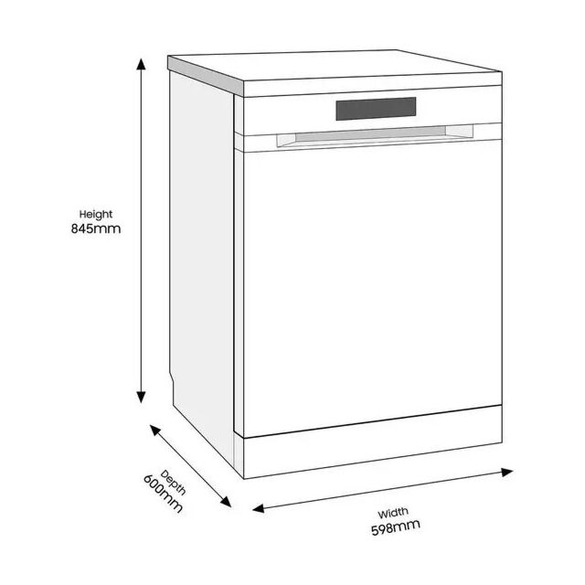 Samsung DW60M6050FS/EU DW60M6050FS Series 6 60cm Freestanding Dishwasher