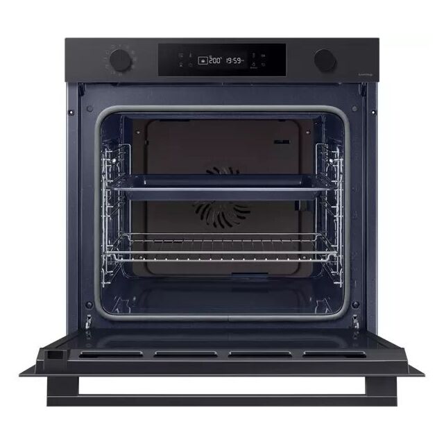 Samsung NV7B41307AK/U4 Bespoke Electric Pyrolytic Smart Oven - Black Glass