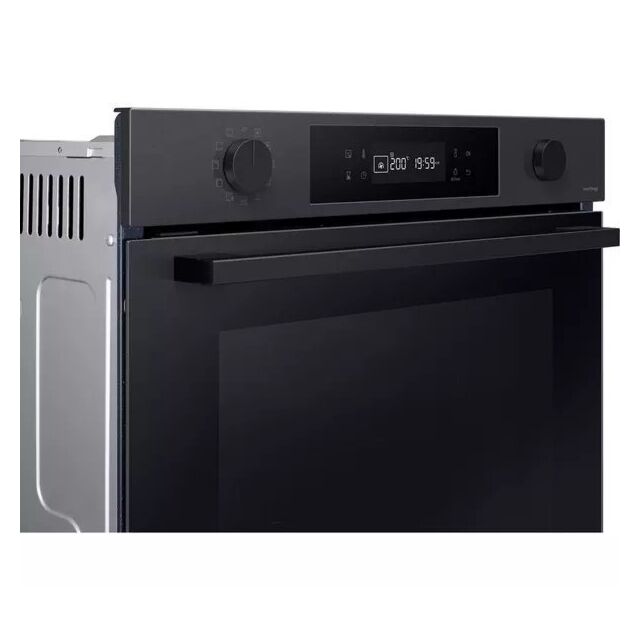 Samsung NV7B41307AK/U4 Bespoke Electric Pyrolytic Smart Oven - Black Glass