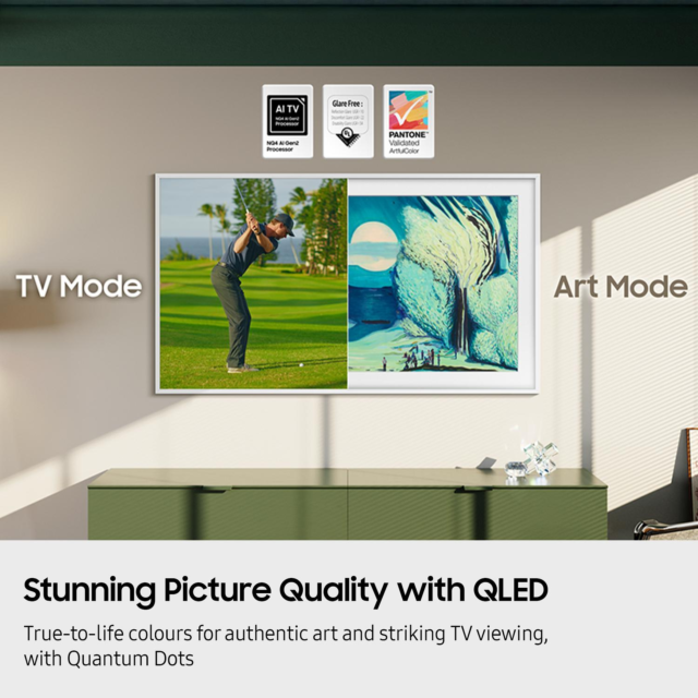 Samsung QE50LS03FAUXXU 50inch 4K The Frame QLED Art Mode Smart TV 