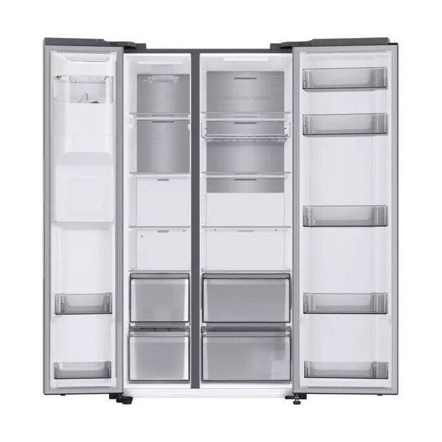 Samsung RS68A884CSL/EU 91.2cm No Frost American Style Fridge Freezer - Aluminium Aluminium