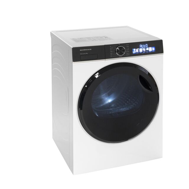 Schonhaus TDSHF018A3W 8Kg Heat Pump Tumble Dryer - White