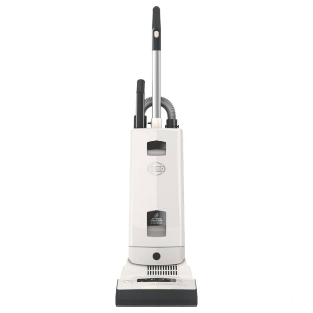 Sebo 91501GB Automatic X7 White 890 Watts 7.4kg Bagged Vacuum Cleaner, 5.3 ltrs dustbag, 10 mtrs cab