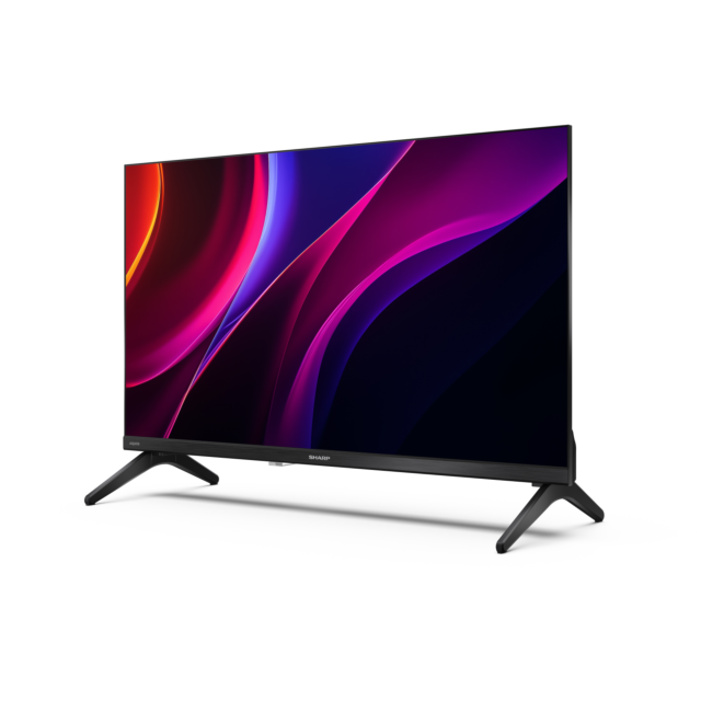 Sharp 1T-C24HE2245KB HDR TV - Black 