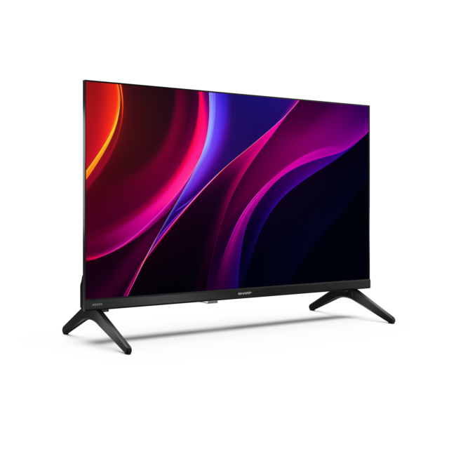 Sharp 1T-C24HE2245KB HDR TV - Black 