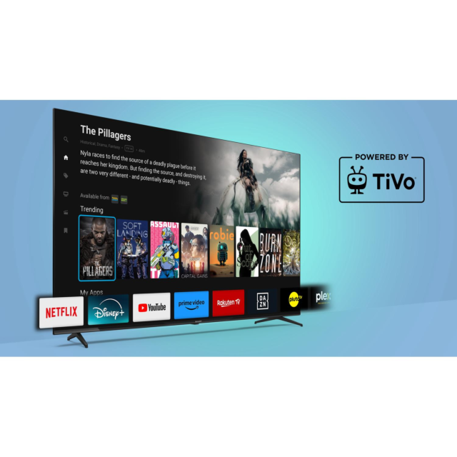 Sharp 1T-C32HE2245KW 32inch HD Ready TiVo Smart TV - White 