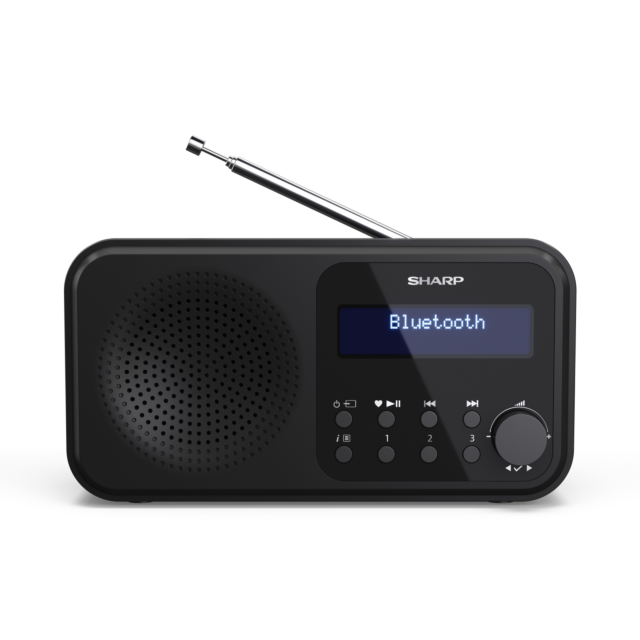 Sharp DR-P420 BK DR-P420(BK) Wireless DAB Radio - Black 