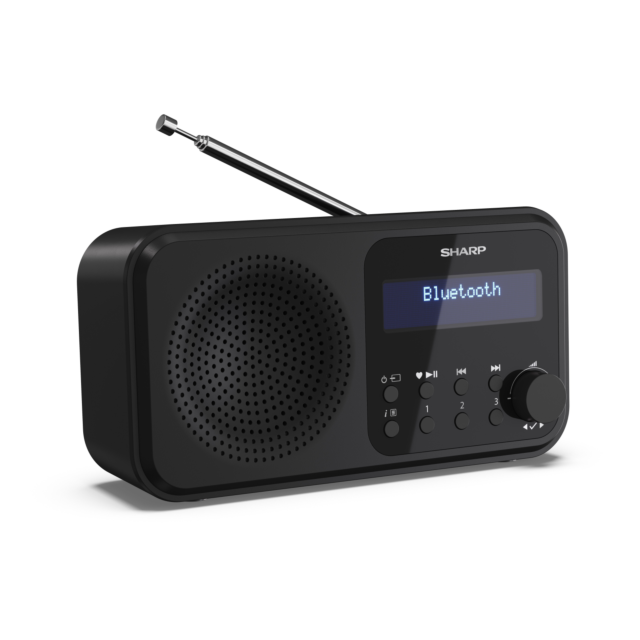 Sharp DR-P420 BK DR-P420(BK) Wireless DAB Radio - Black 