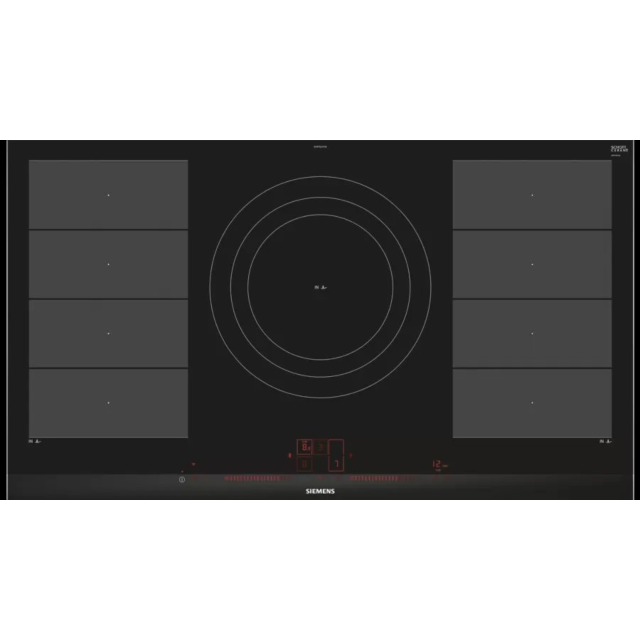 Siemens EX975LVV1E IQ700 90cm Induction Hob Black glass