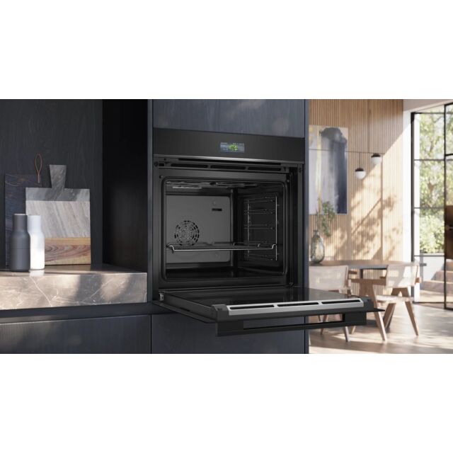 Siemens HB732G1B1B Multifunction, 10 functions, TFT touchDisplay, softMove, coolStart Black with ste