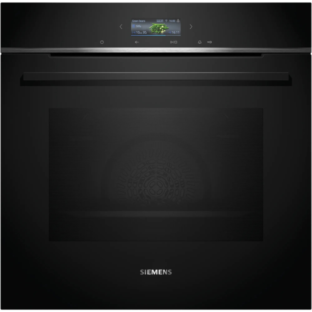Siemens HB772G1B1B Multifunction, 10 functions, TFT touchDisplay, softMove, coolStart Black with ste