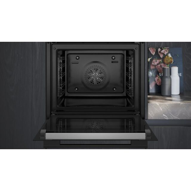 Siemens HB772G1B1B Multifunction, 10 functions, TFT touchDisplay, softMove, coolStart Black with ste