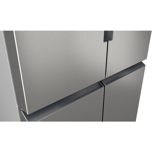 Siemens KF96NVPEAG IQ300 French Door American Style Fridge Freezer Metallic silver