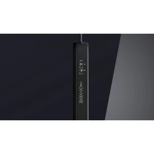 Siemens KF96RSBEA French GlassDoor American Style Fridge Freezer Black glass doo