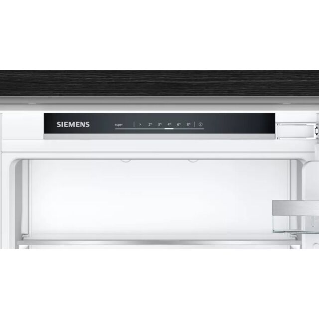 Siemens KI86NVFE0G 177x54 NoFrost bottom freezer, LED light, XXL Freshbox drawer, hyperFresh Chiller