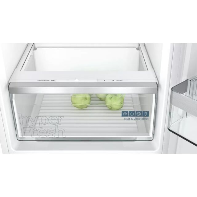 Siemens KI87VVFE0G 177x54 Low frost bottom freezer, Fresh Box, fixed hinge, 70/30 split 