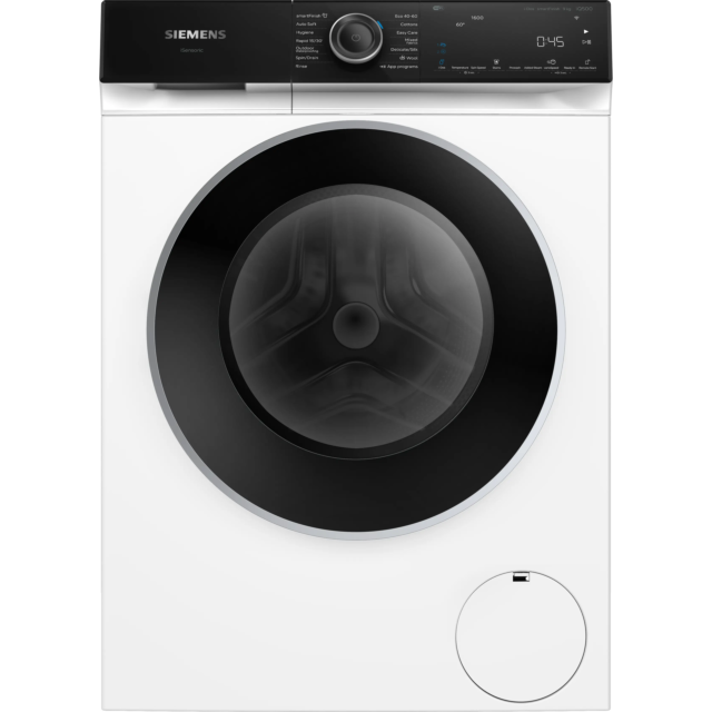 Siemens WG46H2A9GB Washing Machine - iQ500 - Capacity 9kg, 1600rpm, intelligent dosing, Detergent sc