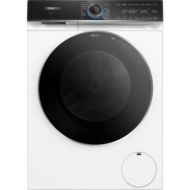 Siemens WG56B2A2GB Washing Machine - iQ700 - Capacity 10kg, 1600rpm, intelligent dosing, Detergent s