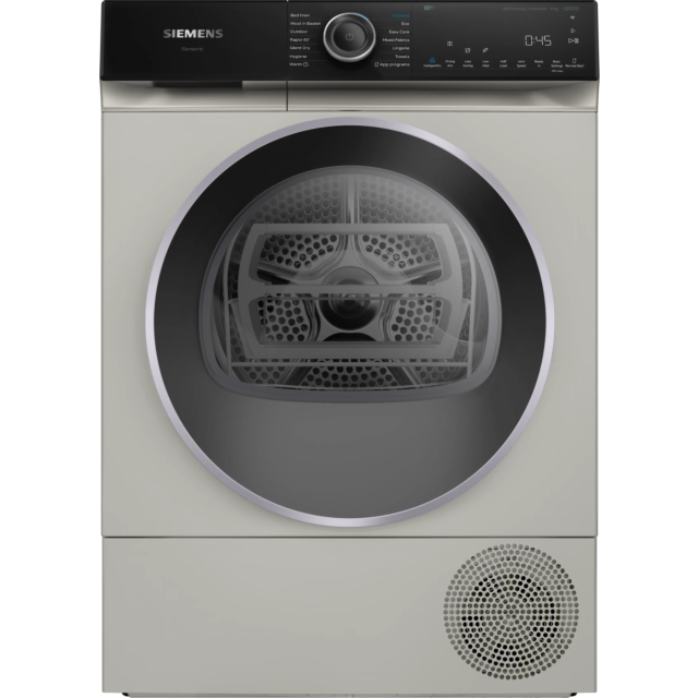 Siemens WQ46H2DXGB Tumble Dryer - iQ500 - Capacity 9kg, Heat Pump dryer, sensor technology, varioSpe