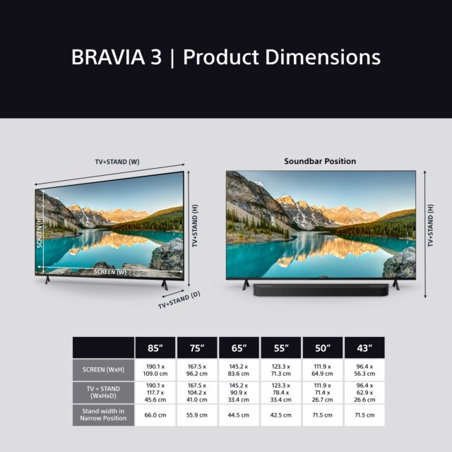 Sony K43S38BP.UKA 43inch 4K HDR Google TV 