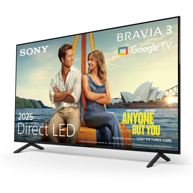 Sony K50S38B.UKA 50inch 4K Bravia 3 4K HDR Google TV 