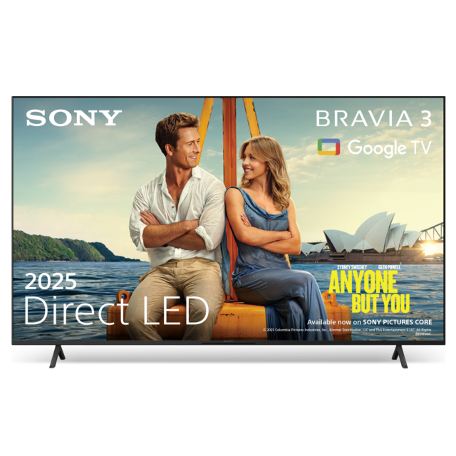 Sony K75S38B.UKA 75inch 4K BRAVIA 3 LED HDR Google TV 
