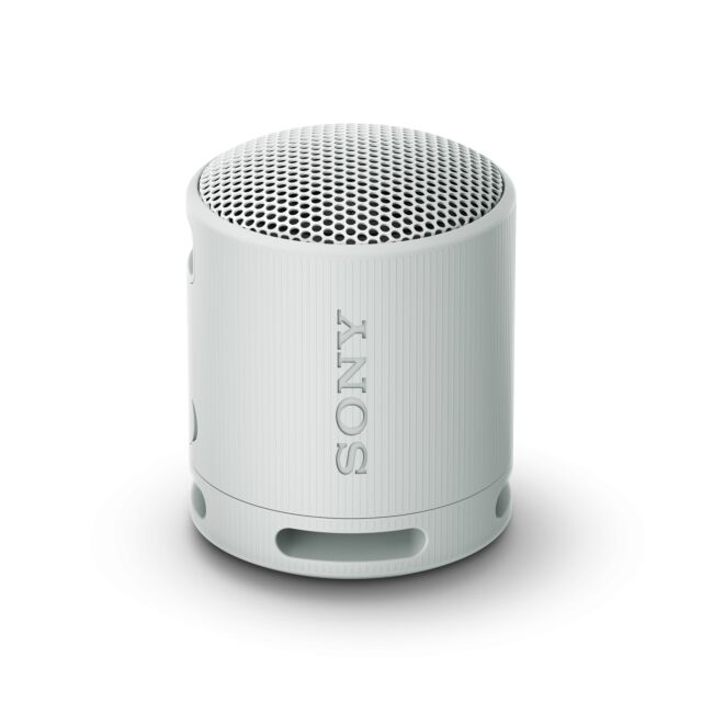 Sony SRSXB100H_CE7 Compact Bluetooth Wireless Speaker Light Grey