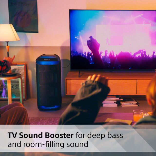 Sony SRSXV800B_CEL Wireless 2 ch Portable Speaker - Black 