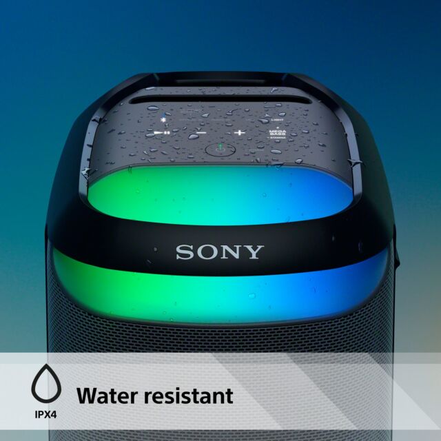Sony SRSXV800B_CEL Wireless 2 ch Portable Speaker - Black 