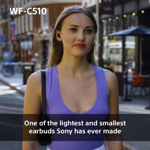 Sony WFC510B.CE7 Wireless In ear headphones - Black Black