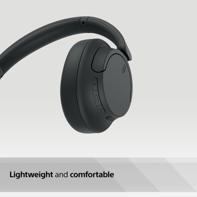 Sony WHCH720NB_CE7 Wireless Noise Cancelling Headphones - black Black