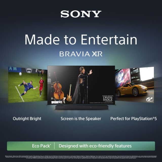 Sony XR77A95LPU 77inch 4K HDR Google Smart TV 