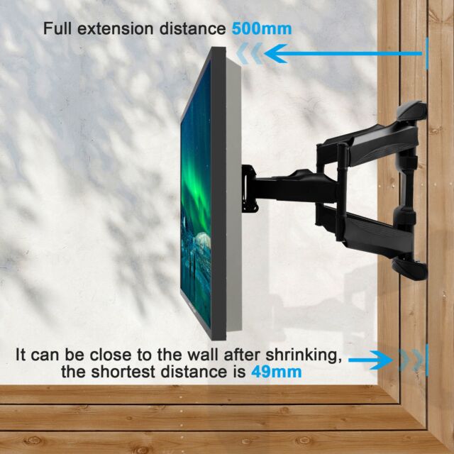 Sylvox S100MCMA0 Outdoor TV Full Motion Wall Mount