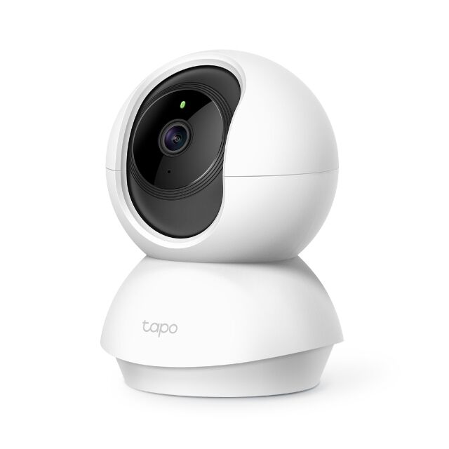 Tapo Smart C210 Pan/Tilt Home Security Wi-Fi Camera White