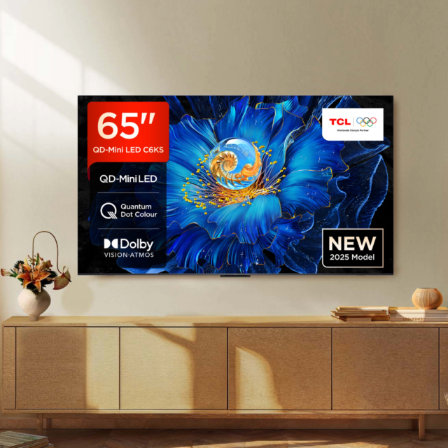 TCL 65C6KS-UK 65inch 4K Ultra HD QD-Mini LED TV 