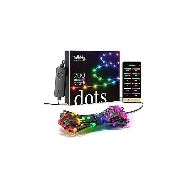 Twinkly TWD200STP-BUK Dots 200 Led Rgb