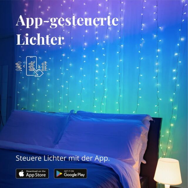Twinkly TWW400SPP-TUK Curtain 400 Led Rgbw 
