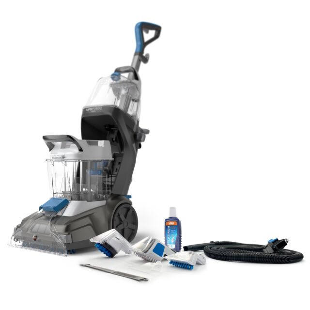 Vax CDCW-RPXLR Rapid Power 2 Reach Carpet Washer - Grey/ Red Grey/Red