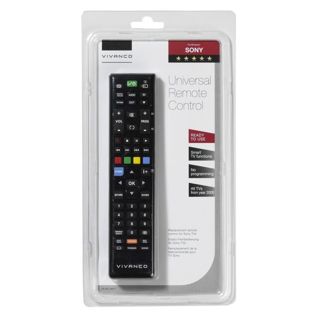 Vivanco 38017 Sony Universal Remote Control