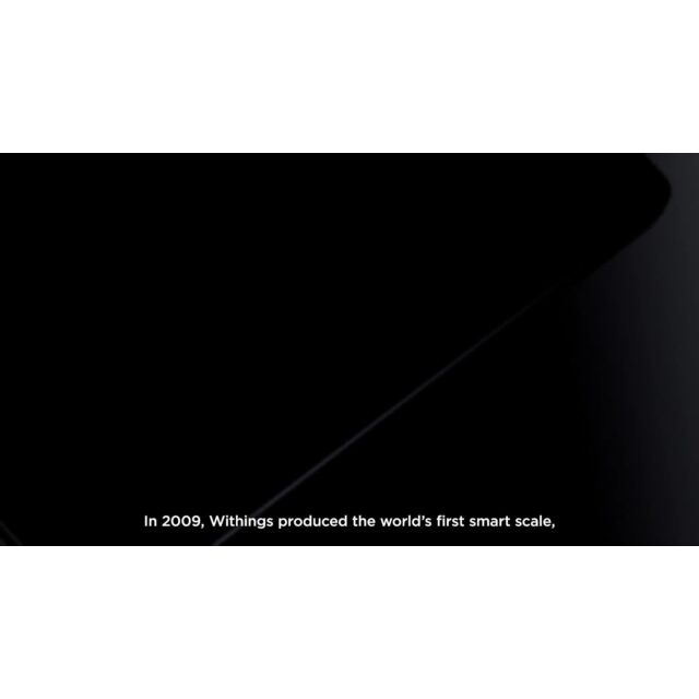 WITHINGS WBS08 Body Scan Smart Scale - Black