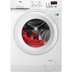 AEG L6FBK841B 6000 Series Washing Machine With Prosense 8Kg 1400Spin White