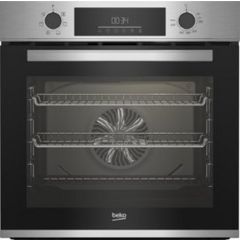 Beko CIMY92XP 59.4cm Pyrolytic Built In Electric Single Oven - Stainless Steel Stainless Steel
