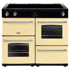 Belling 444444144 Farmhouse Style electric range with 5 zone induction hob, separate Grill ,2 ovens 