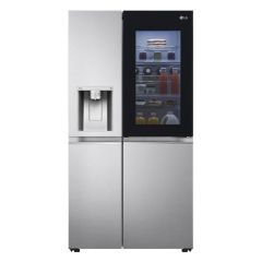 LG GSXV90BSAE Plumbed American Fridge Freezer - Premium Steel - Frost Free