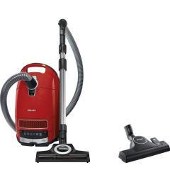 Miele C3FLEX_CAT_DOG Complete Flex Cat + Dog Cylinder Vacuum Cleaner - Red Red