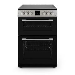 Montpellier MDOC60FS 60cm Ceramic Cooker Silver